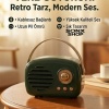 ® Yeni Ürün Nostaljik Retro Bluetooth FM Radyo, USB ve Bluetooth Kablosuz Hoparlör